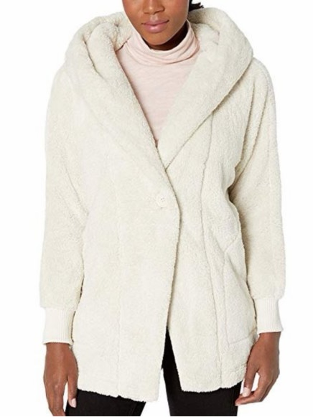 The North Face Campshire Fleece Wrap Jacket M/L Cream